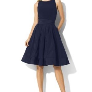 Lauren Ralph Lauren Womens Fit & Flare Dress